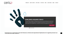 Desktop Screenshot of cericosolutions.com